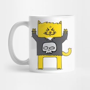 Rocker cat Mug